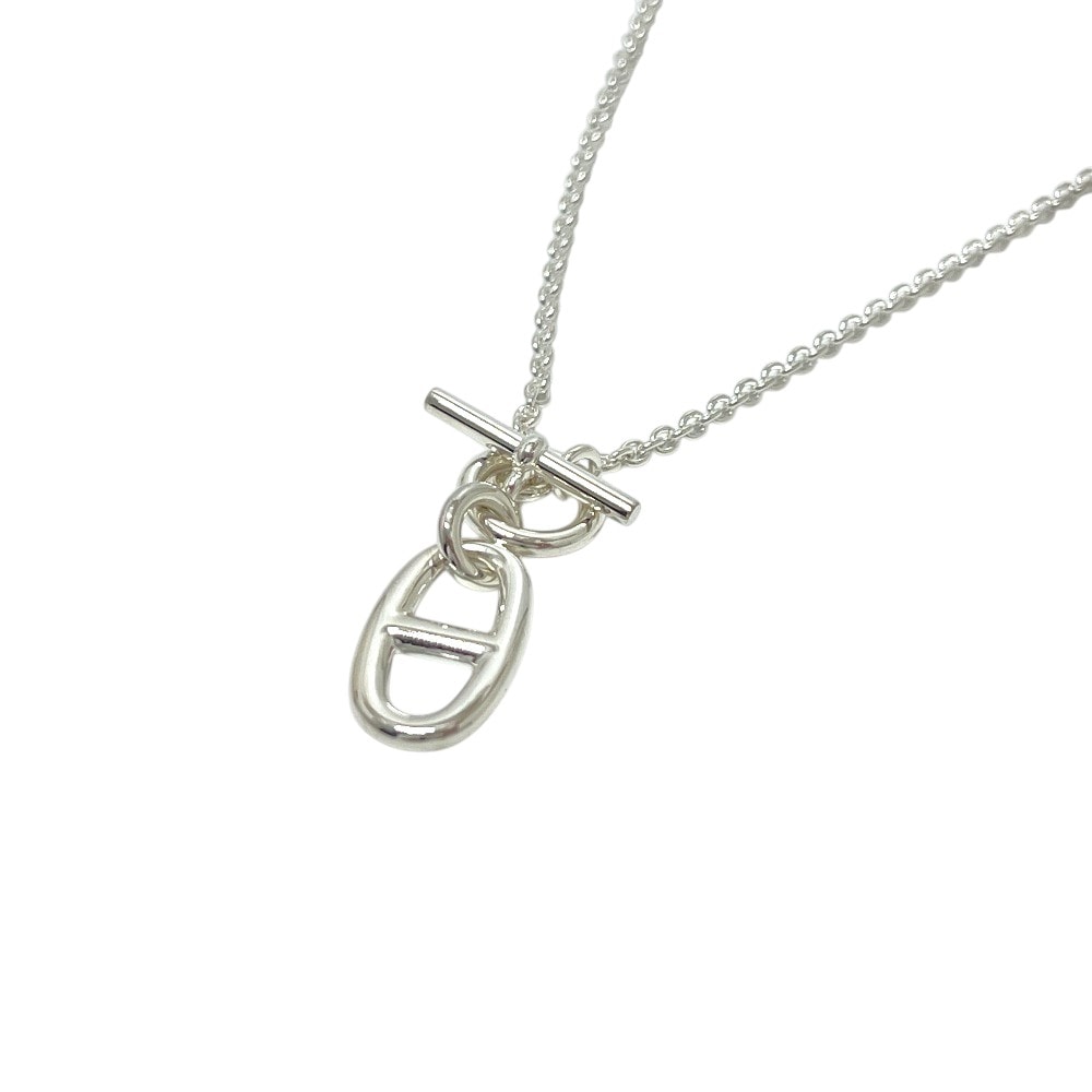 エルメス HERMES アミュレット H10414B シェーヌダンクル アクセサリー ネックレス SV925 シルバー 新品
