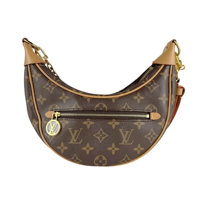 ルイ ヴィトン LOUIS VUITTON ショルダーバッグ モノグラム ループ モノグラムキャンバス ブラウン レディース M81098【中古】 z9499