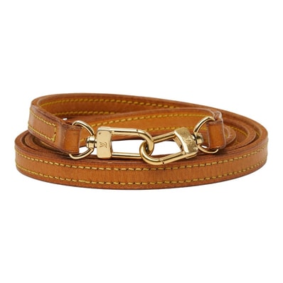 ルイ ヴィトン ショルダーストラップ ブラウン レザー レディース LOUIS VUITTON 【中古】