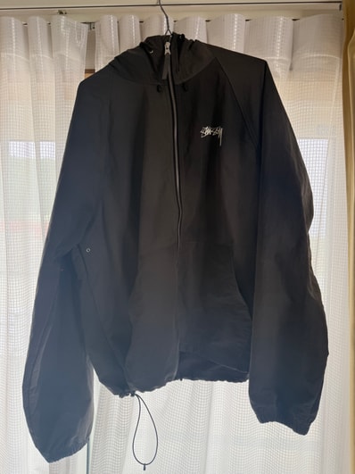 Stussy Beach Shell Wave Dye "Black"