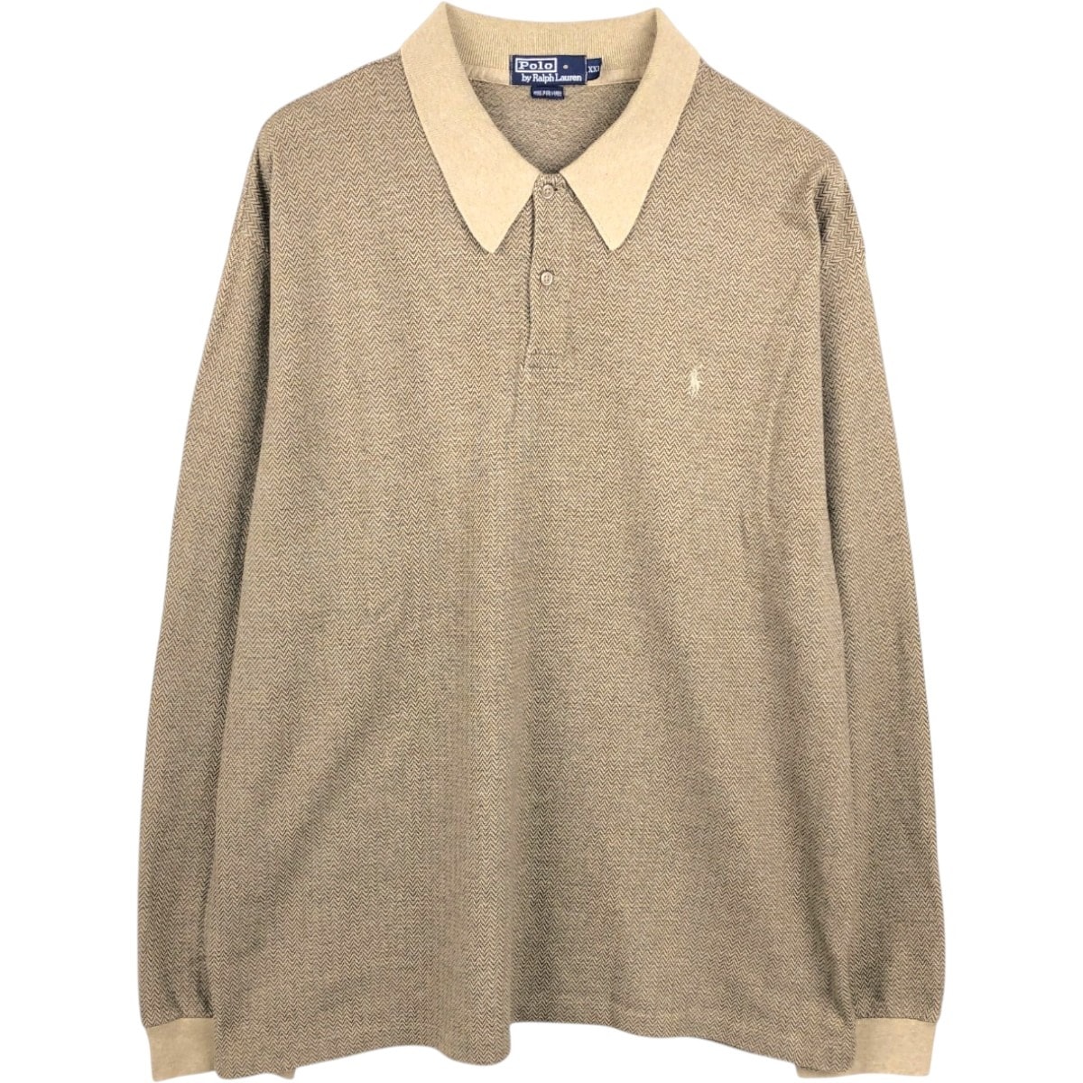 古着 ラルフローレン Ralph Lauren POLO by Ralph Lauren 長袖 ポロシャツ メンズXXL相当/eaa667631