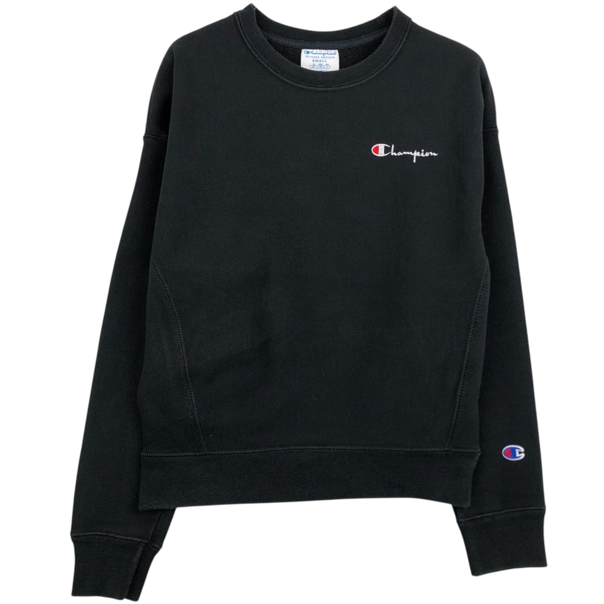 古着 チャンピオン Champion REVERSE WEAVE リバースウィーブ ロゴスウェットシャツ トレーナー レディースS相当/eaa621212