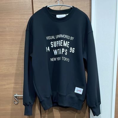 Supreme / WTAPS Crewneck "Black" 21274SPD-CSM03S