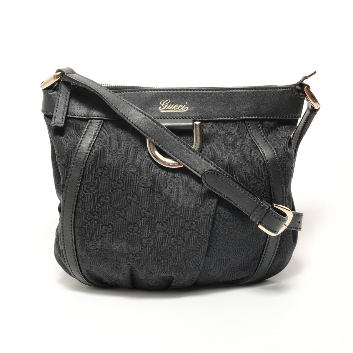 グッチ GUCCI GGキャンバス アビー ショルダーバッグ【中古】