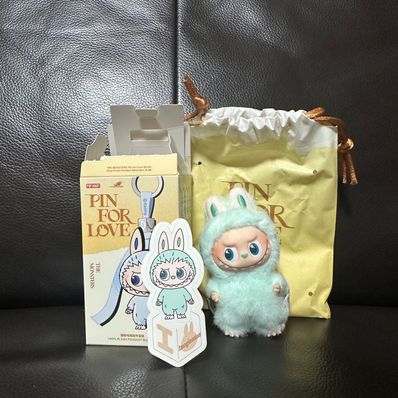 POP MART THE MONSTERS (LABUBU) Pin for Love Series-Vinyl Plush Pendant (A-M) I