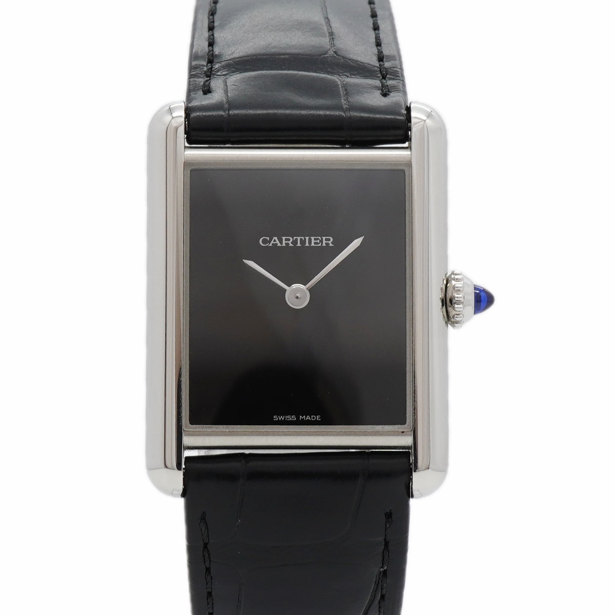 ★SALE【6wia0076】カルティエ タンク マスト LM WSTA0072 黒文字盤【中古】腕時計 メンズ レディース ユニセックス