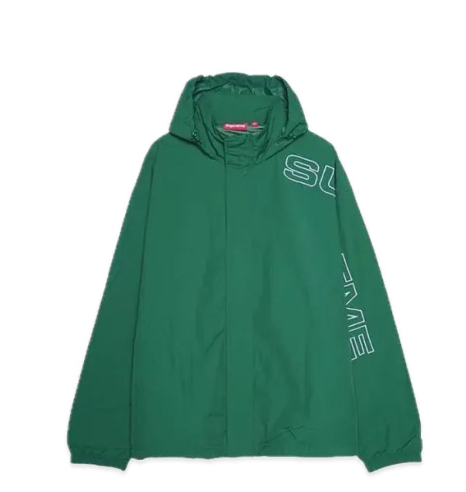 Supreme Spellout Embroidered Track Jacket 