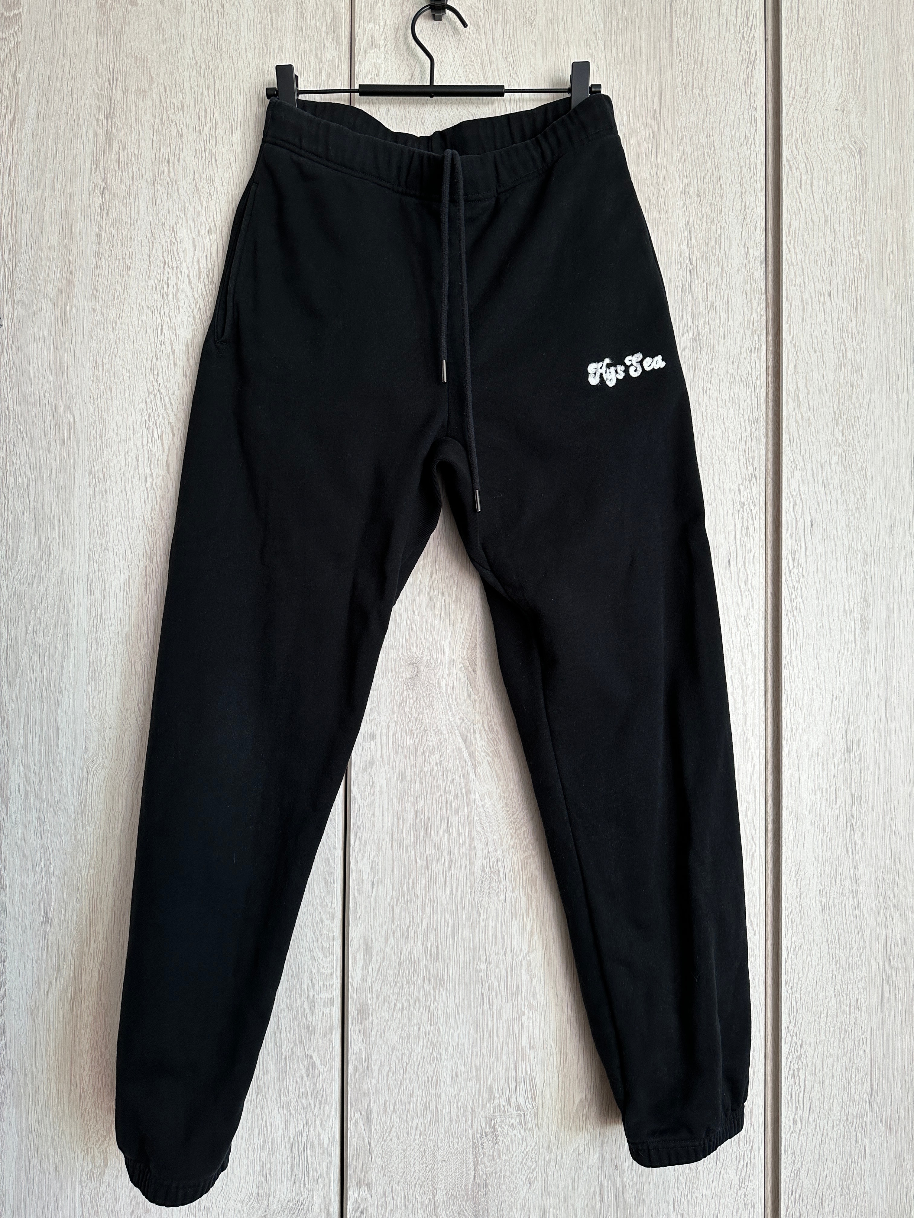 WIND AND SEA x HYSTERIC GLAMOUR Sweat Pants "Black"