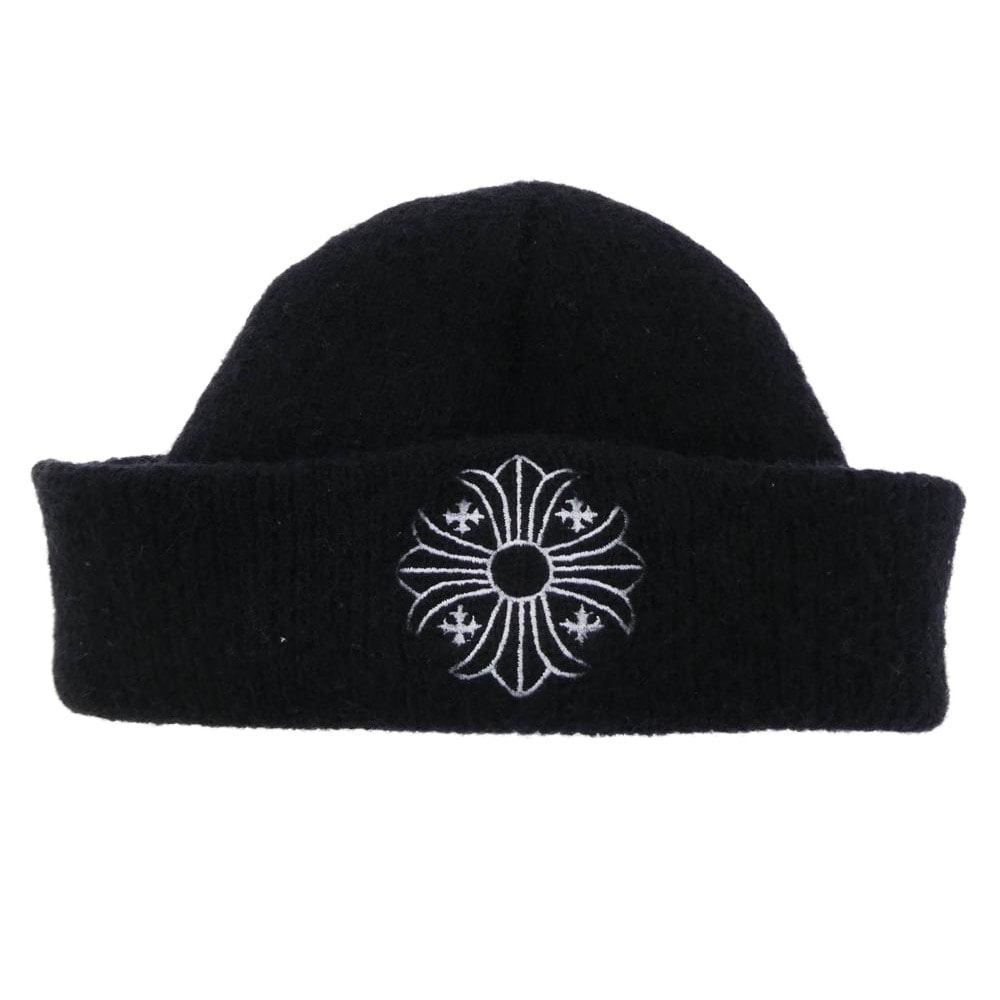 Chrome Hearts Wool Watch Cap CH Plus "Black/White"