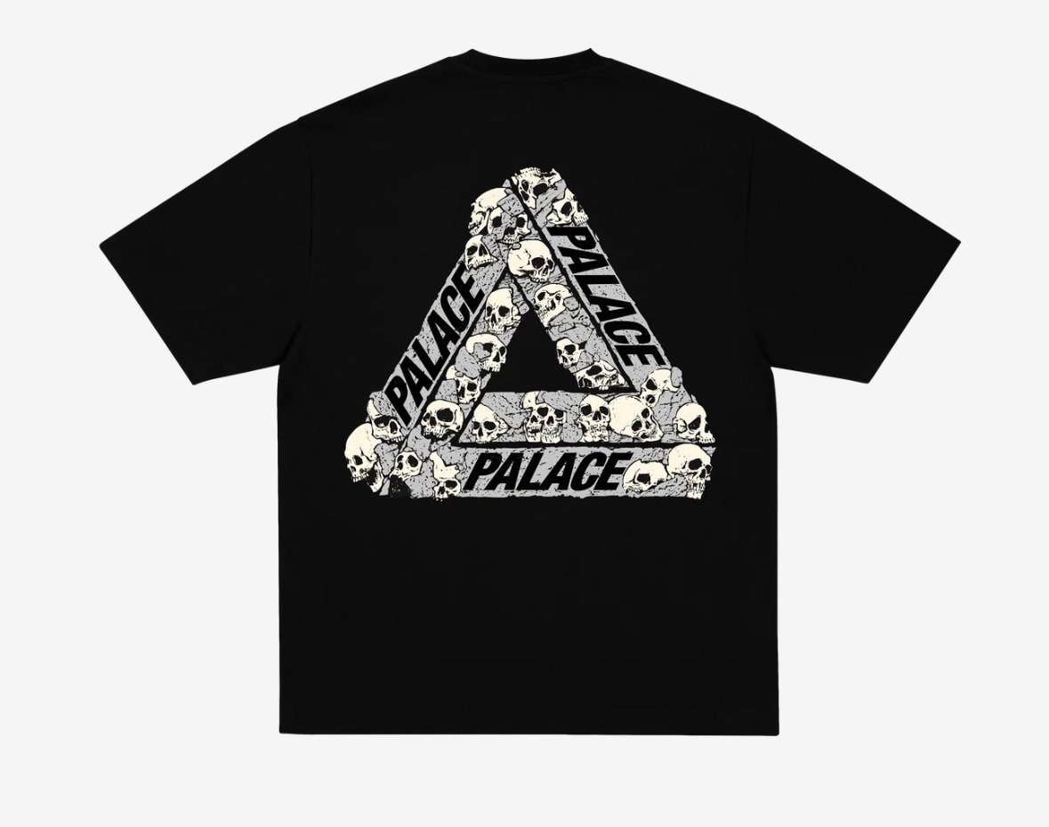 PALACE Skull Tri T-Shirt "Black"