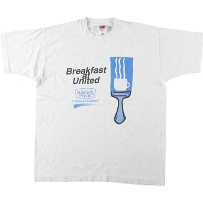 古着 90年代 フルーツオブザルーム FRUIT OF THE LOOM HEAVY cotton プリントTシャツ メンズXL相当 ヴィンテージ/eaa626813