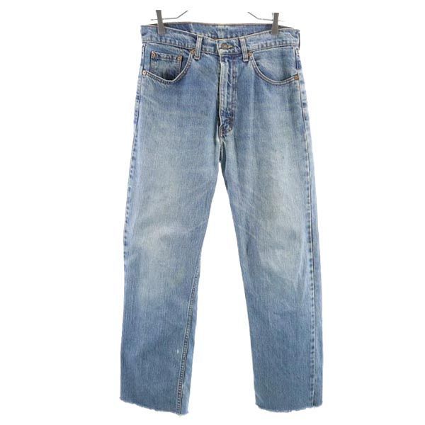 Levi's 90s カットオフ ストレートデニムパンツ