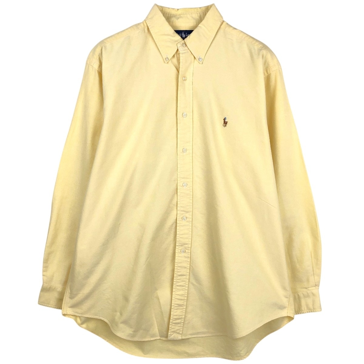 古着 ラルフローレン Ralph Lauren YARMOUTH 長袖 ボタンダウンシャツ メンズXL相当/eaa661013