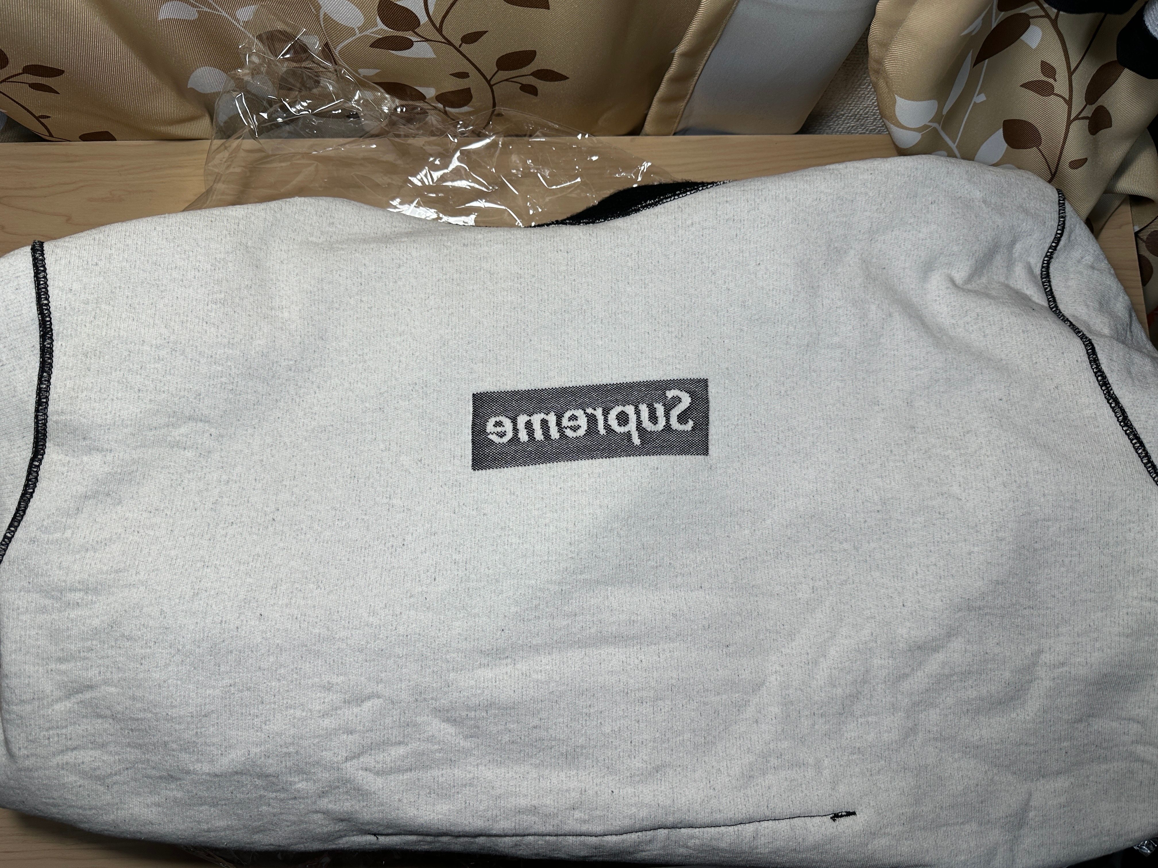 Supreme Inside Out Box Logo Hooded Sweatshirt "Black"