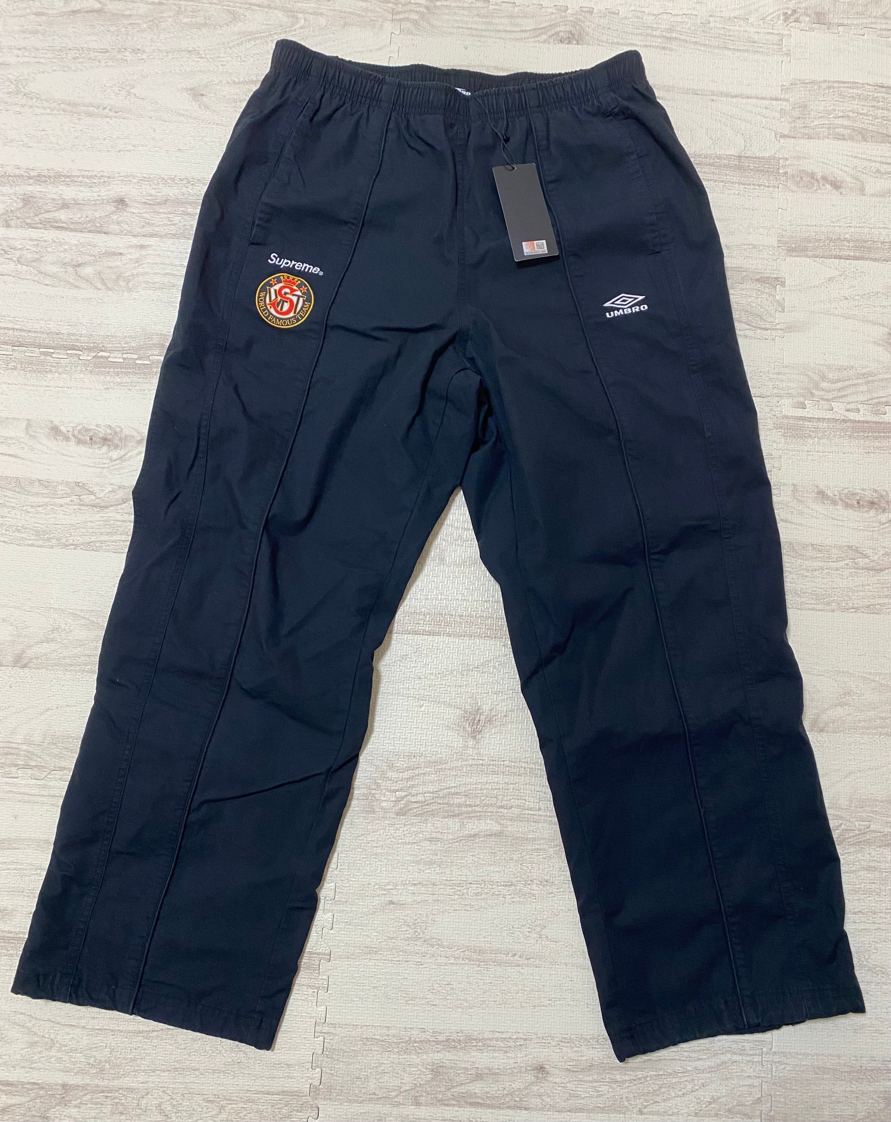 Supreme x Umbro Cotton Ripstop Track Pant (26SS) "Black"