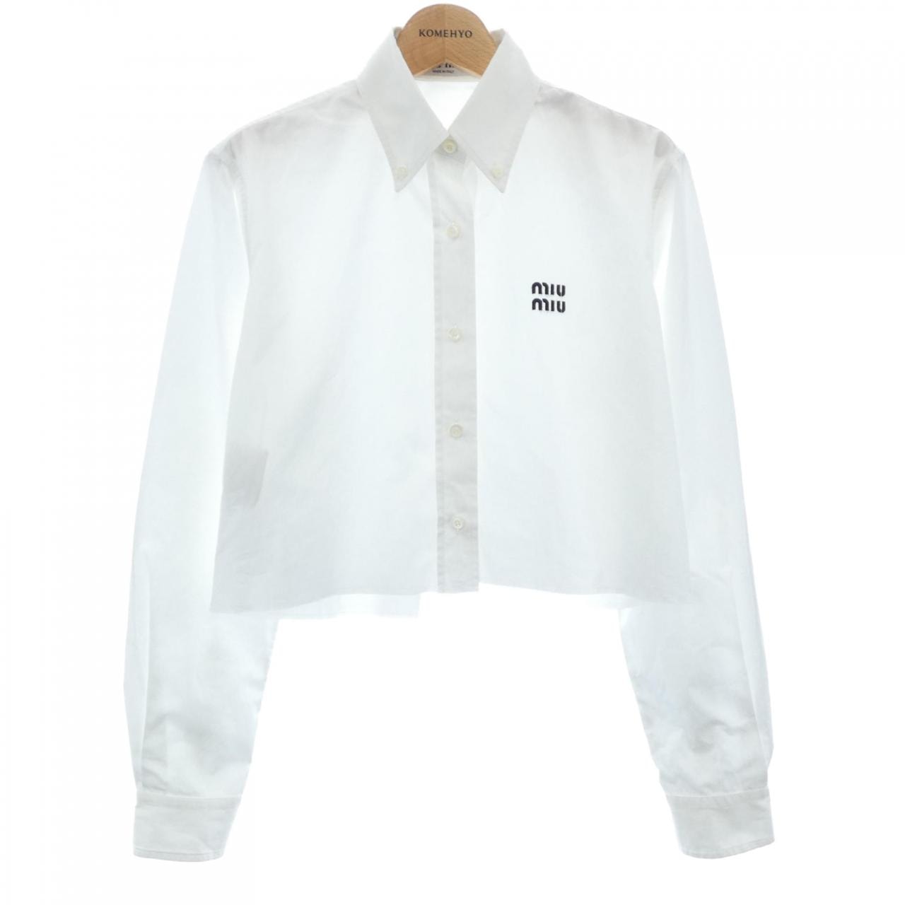 ミュウミュウ MIU MIU ポプリン シャツ MK1694 10RG シャツ