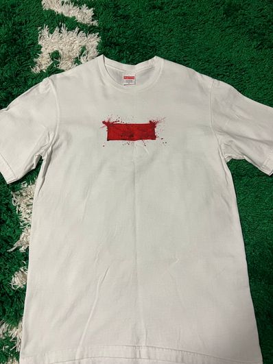 Supreme Ralph Steadman Box Logo Tee "White"