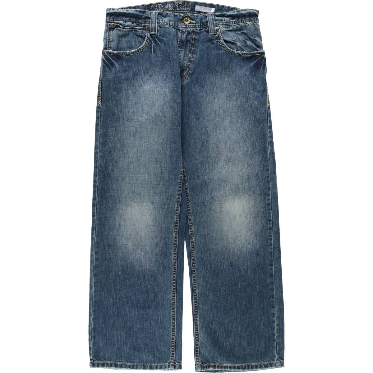 古着 00年代 リーバイス Levi's SILVER TAB シルバータブ LOOSE ルーズ ストレートデニムパンツ メンズw34相当/eaa646410