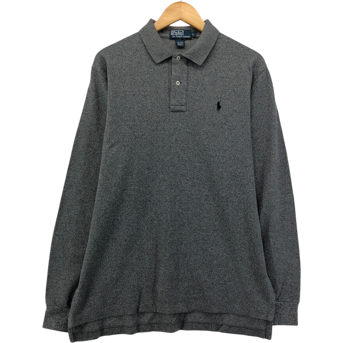 古着 ラルフローレン Ralph Lauren POLO by Ralph Lauren 長袖 ポロシャツ メンズL相当/eaa575736