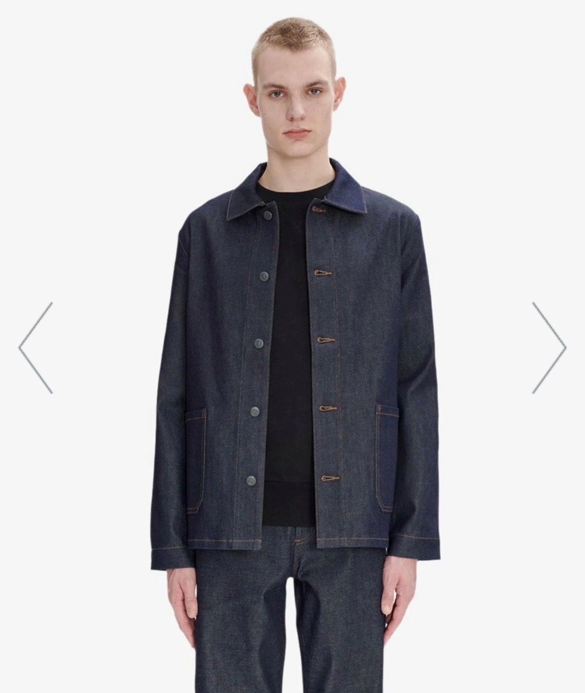 【S〜Mサイズ相当】A.P.C. デニムジャケット カバーオール