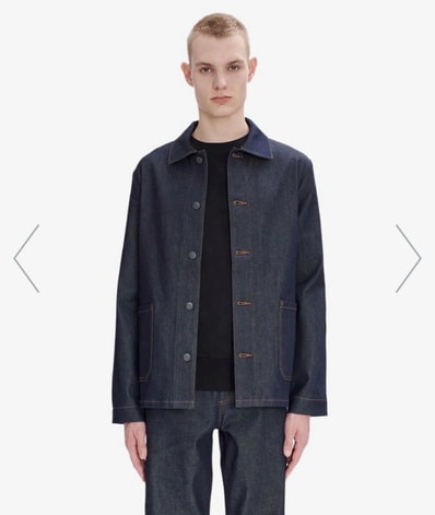【S〜Mサイズ相当】A.P.C. デニムジャケット カバーオール