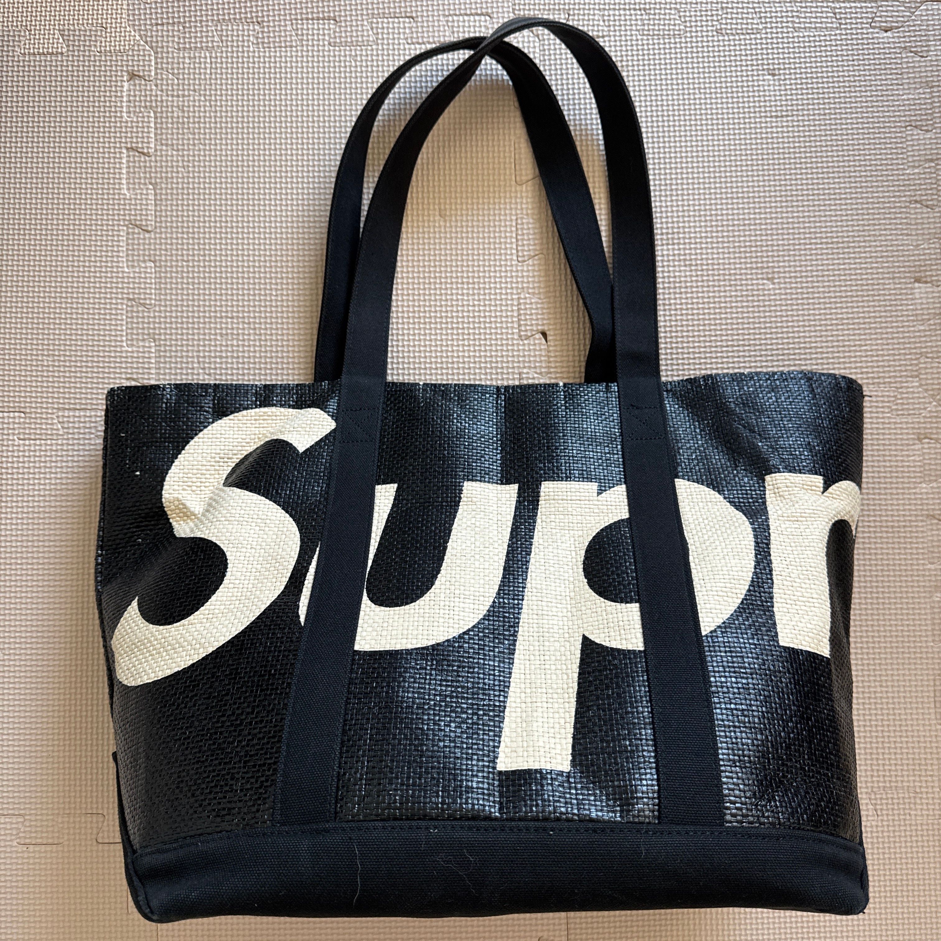 Supreme Raffia Tote 
