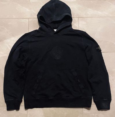 Supreme / Stone Island® Hooded Sweatshirt "Black"