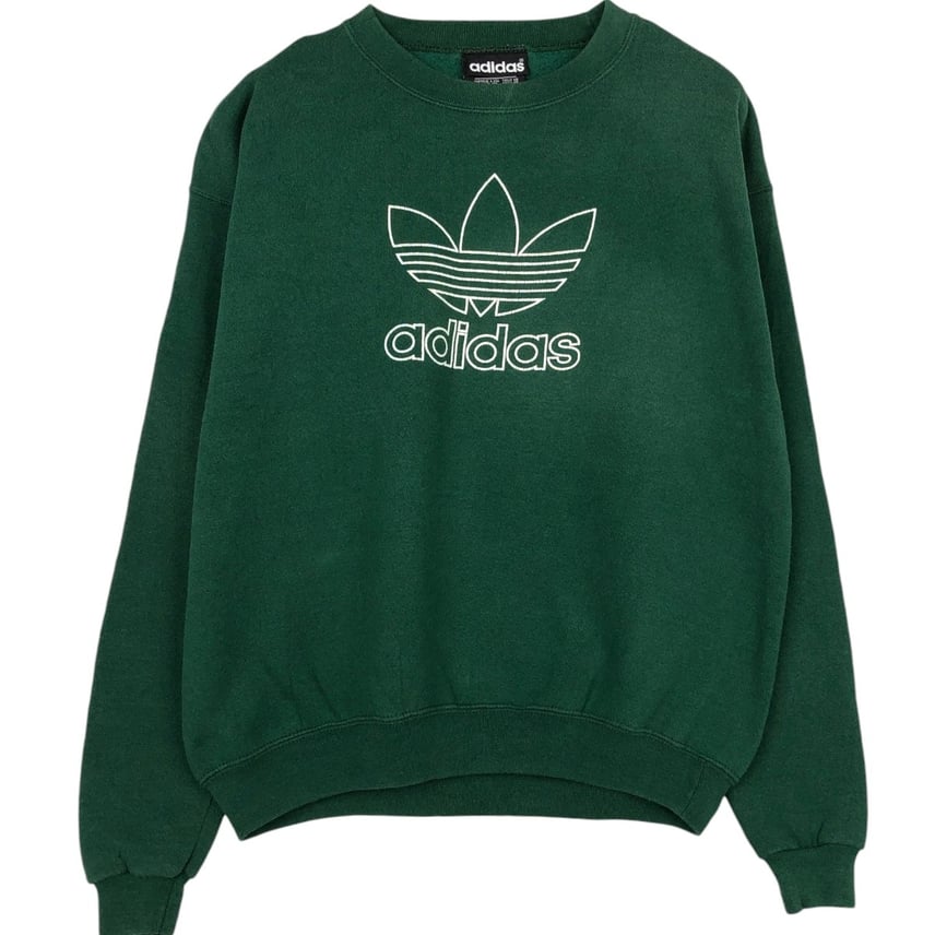 D (傷や汚れあり)】古着 80~90年代 アディダス adidas トレフォイル D (傷や汚れあり)】古着 80~90年代 アディダス adidas トレフォイル