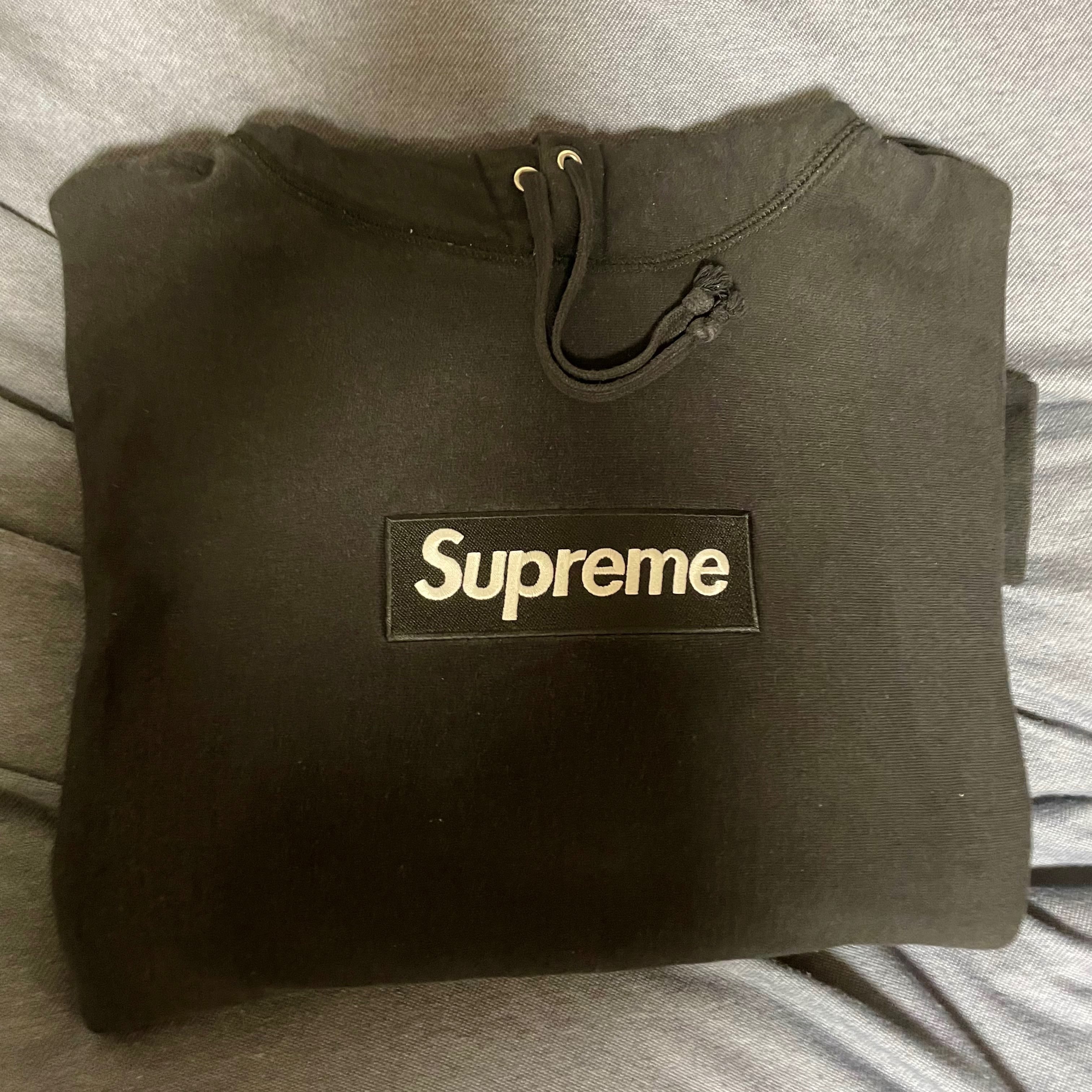 Supreme Box Logo Hooded Sweatshirt "Black" (21FW)