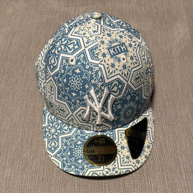 Kith x New Era x New York Yankees Moroccan Tile Low Crown Cap "Canvas/Multi"