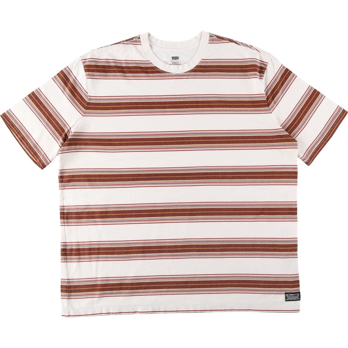 古着 リーバイス Levi's マルチボーダー 半袖 ボーダーTシャツ メンズL相当/eaa642003