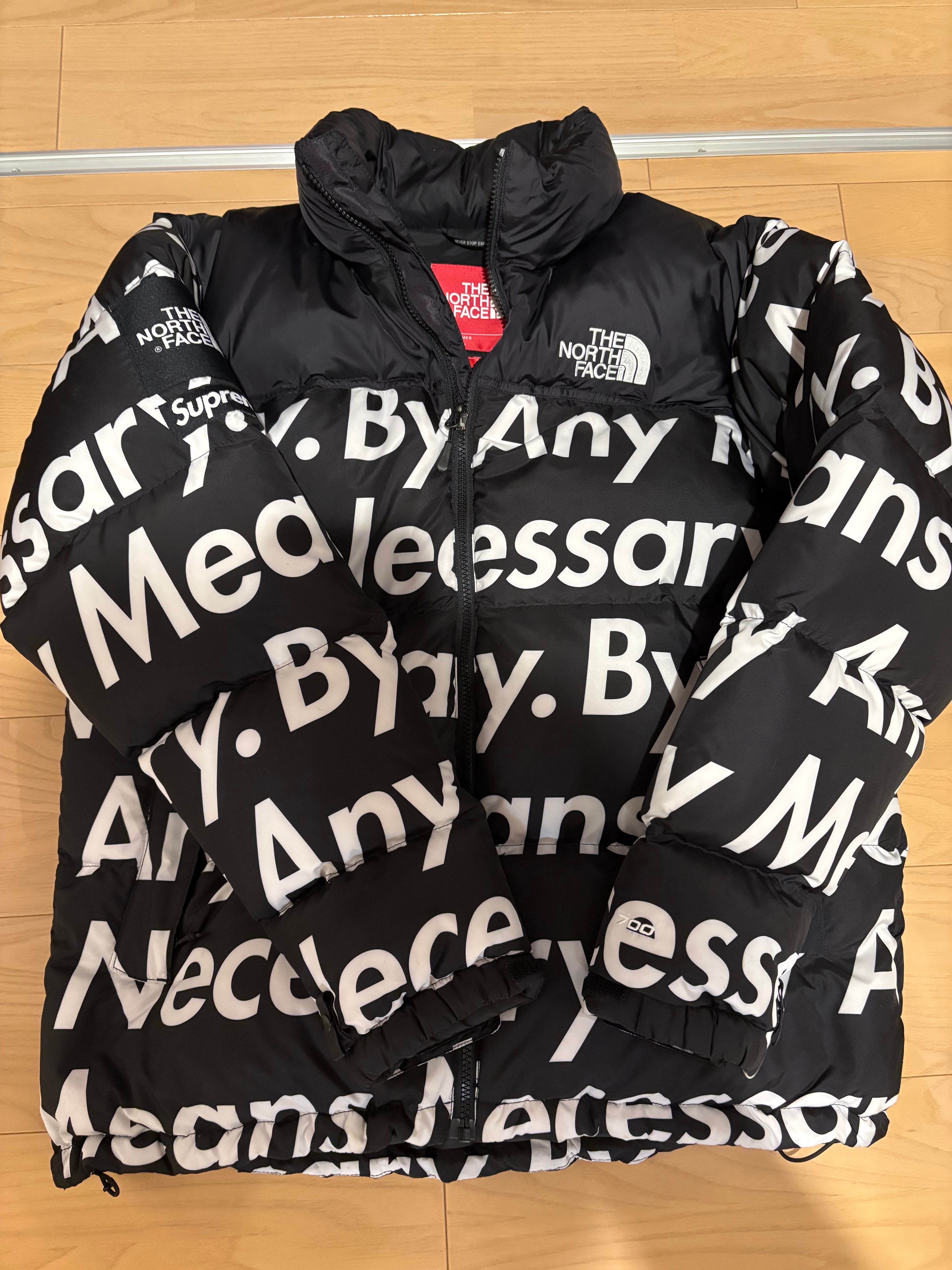Supreme x The North Face By Any Means Nuptse Jacket "Black"