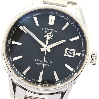 ☆良品 タグホイヤー カレラ キャリバー5 WAR211A-1 メンズ 【中古】