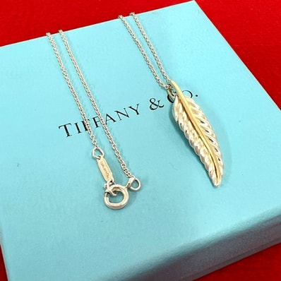 TIFFANY&Co. ティファニー フェザー ネックレス シルバー925 K18イエローゴールド ネックレス シルバー
29808