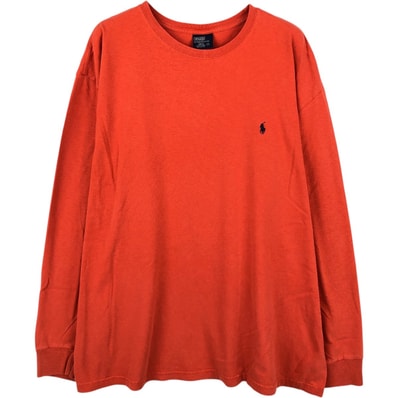 古着 ラルフローレン Ralph Lauren POLO by Ralph Lauren ロングTシャツ ロンT メンズXL相当/eaa661995