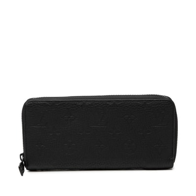 Louis Vuitton Zippy Wallet Horizontal Monogram Taurillon Leather "Noir"
