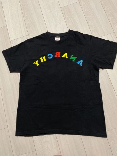 Supreme Jamie Reid Anarchy Tee "Black"