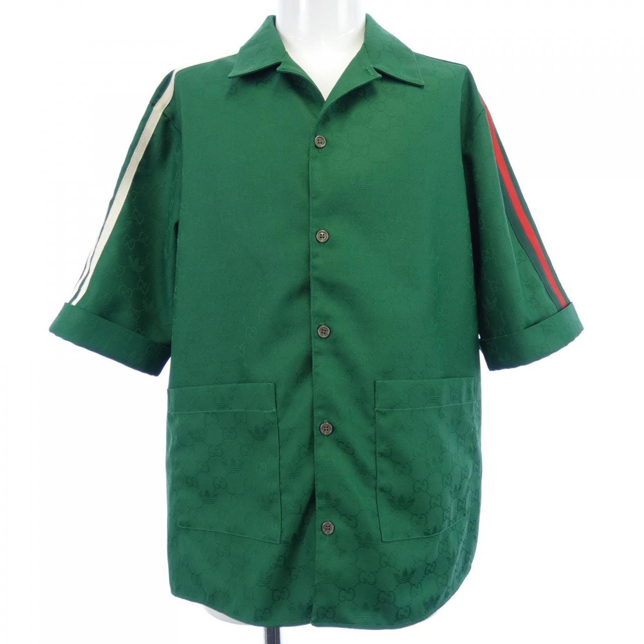 グッチ GUCCI ADIDAS 696654 ZAI22 S/Sシャツ