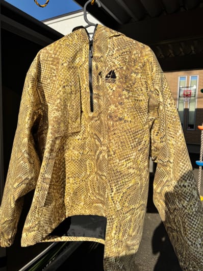 Supreme Nike ACG Denim Pullover "Gold Snakeskin"