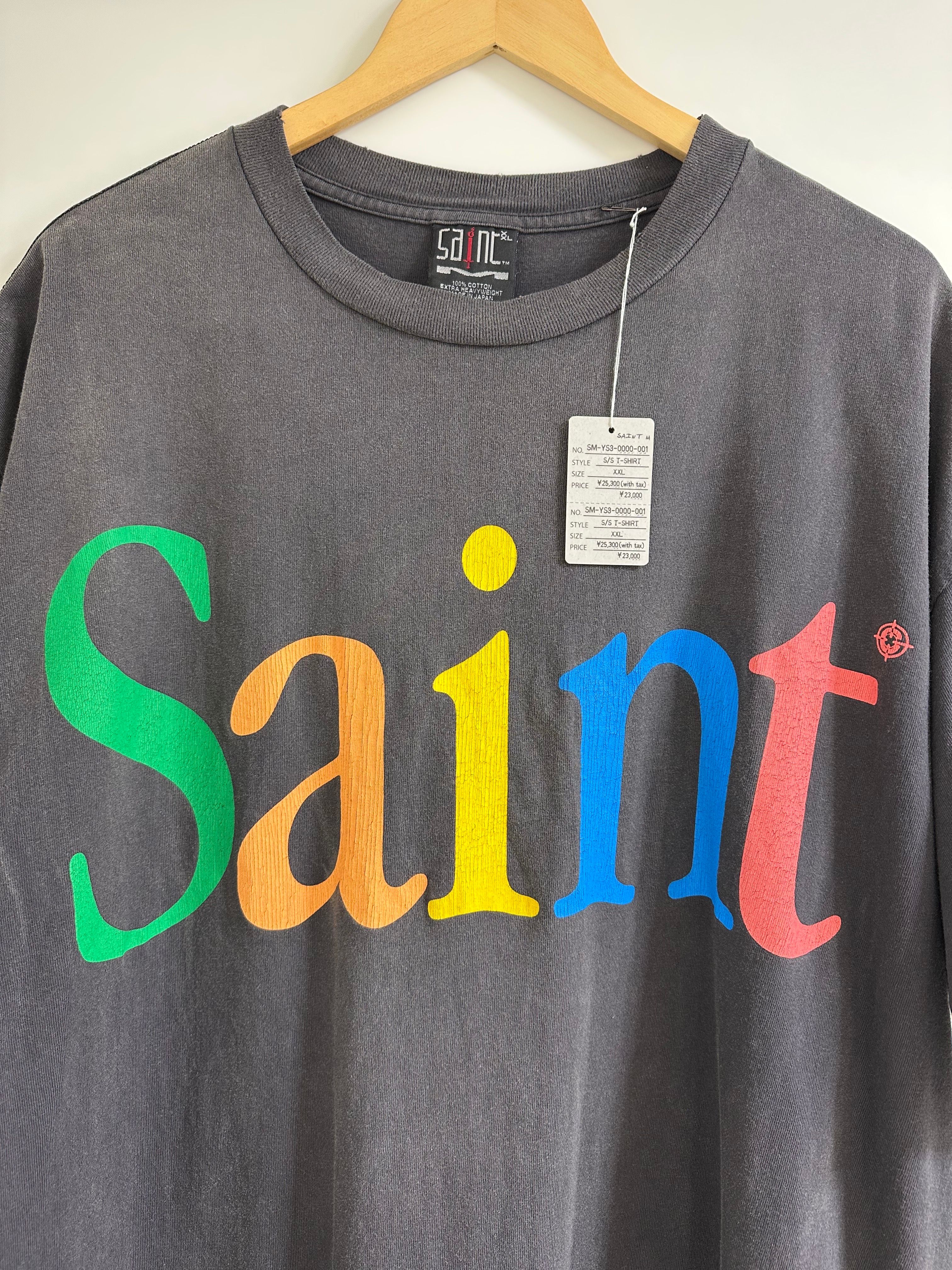 SAINT Mxxxxxx 24SS Coloful Saint SS Tee "Black"