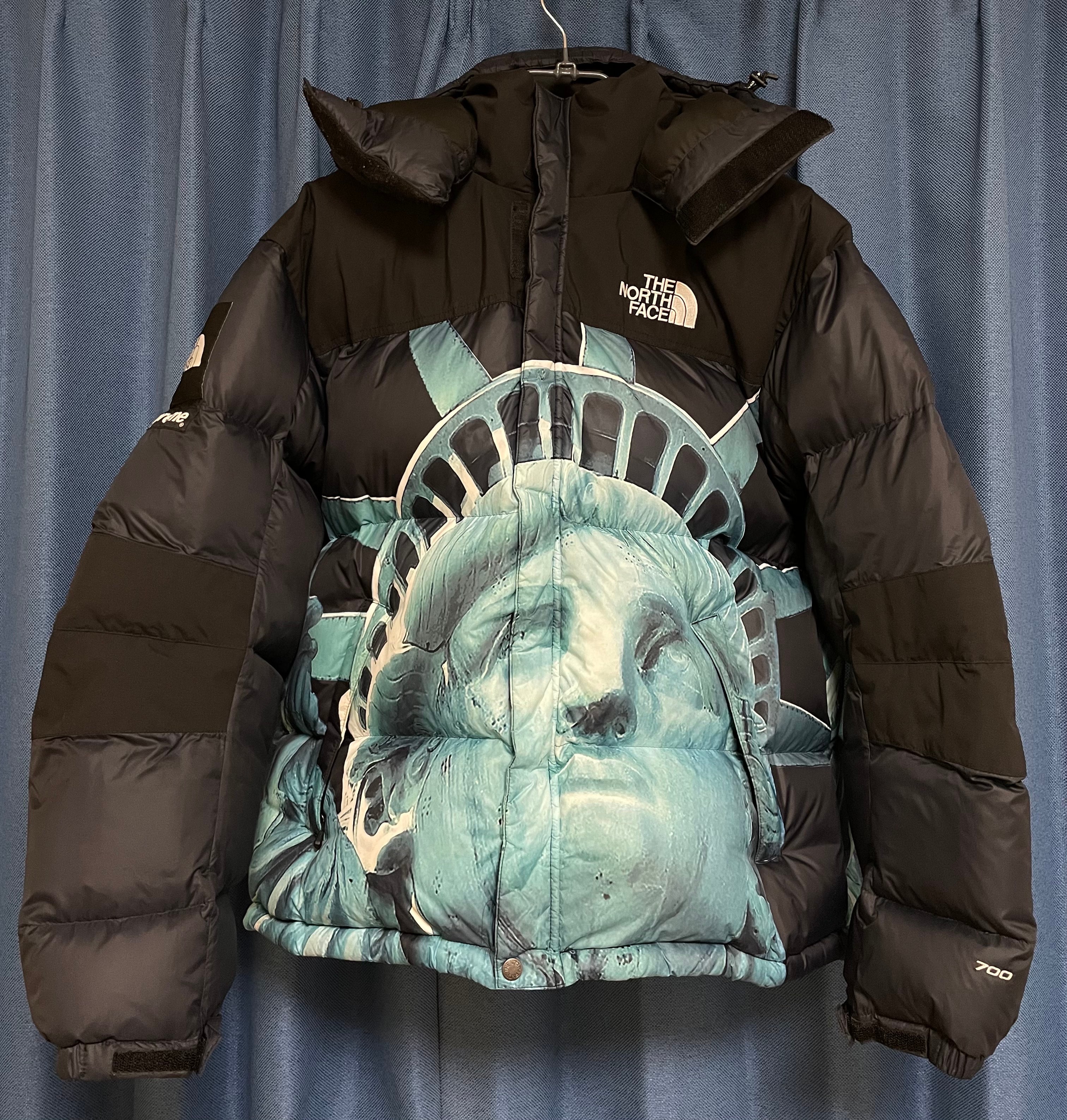 Supreme x The North Face Statue of Liberty Baltoro Jacket "Black"
