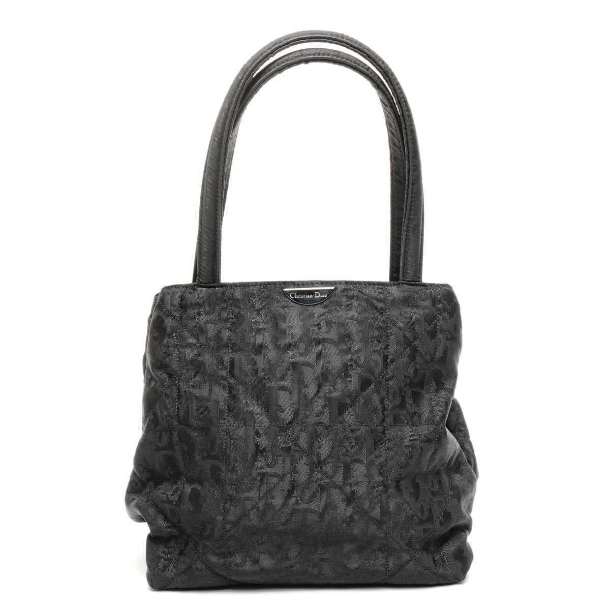 ディオール Dior ナイロン トロッター ハンドバッグ【中古】