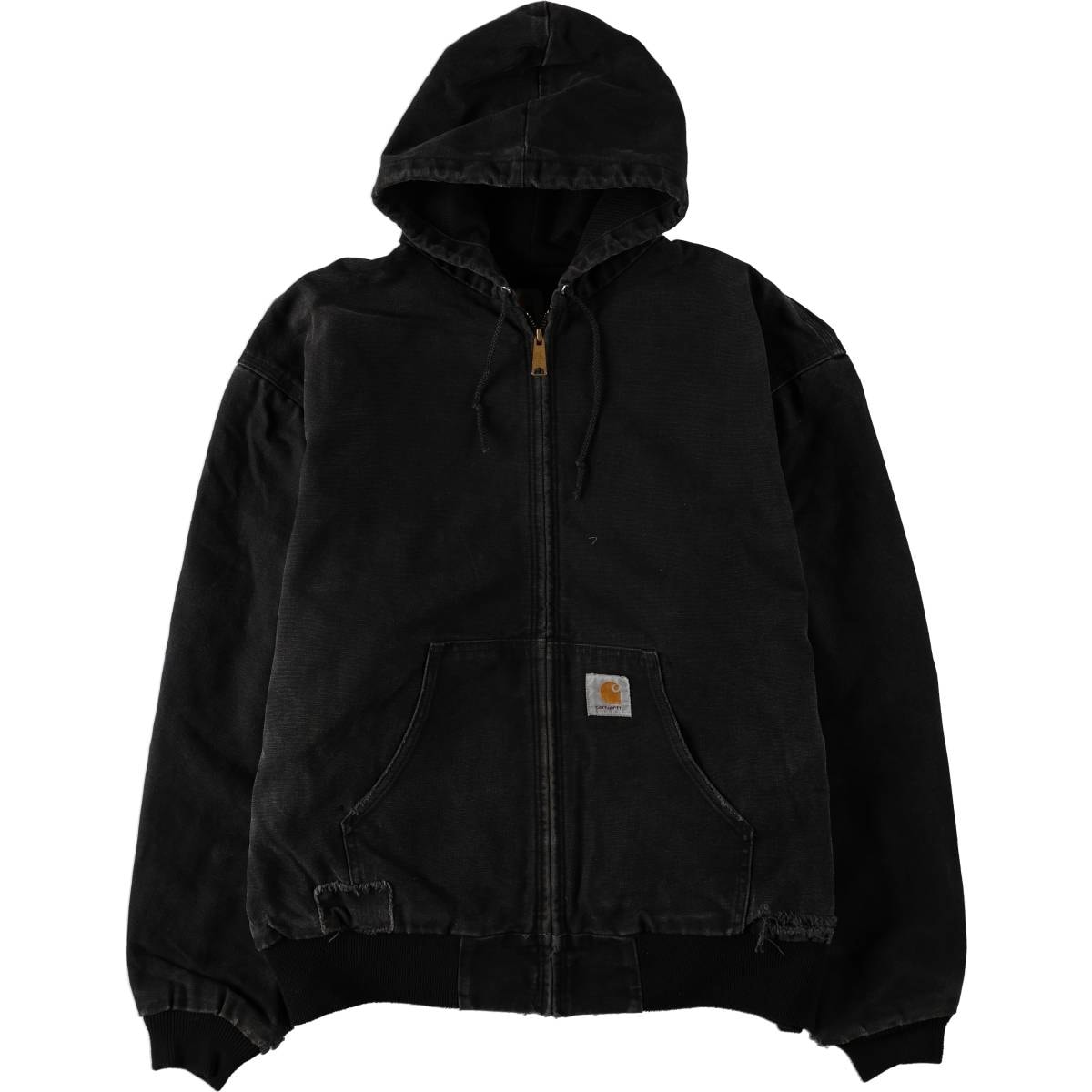 古着 カーハート Carhartt アクティブジャケット ダックフルジップパーカー メンズXL相当/eaa673785