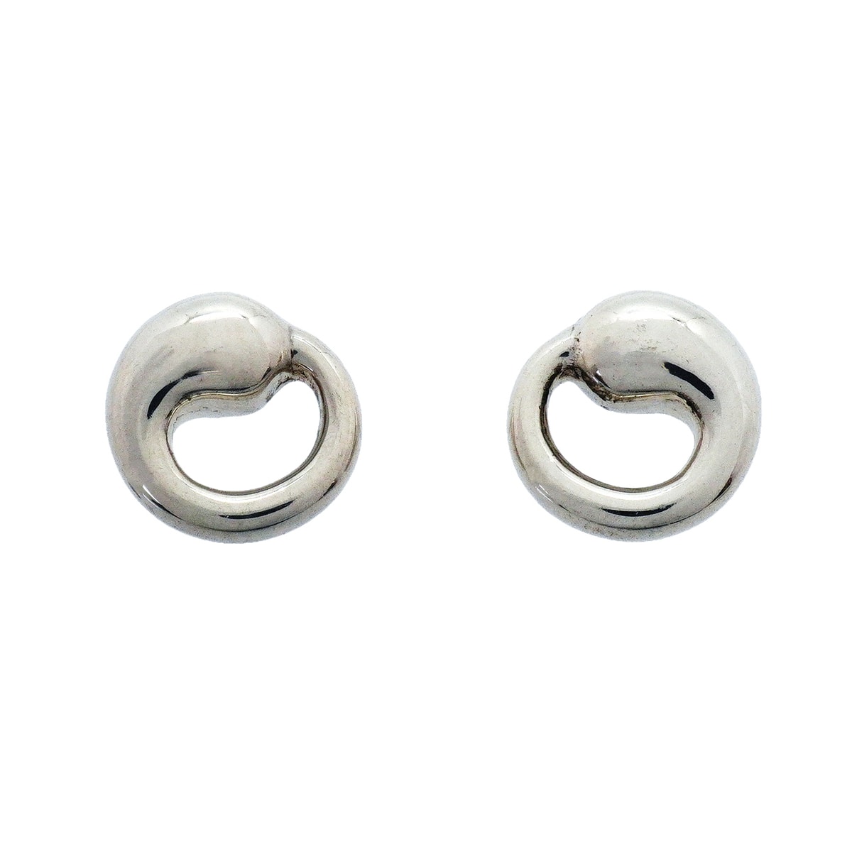 【6jhb0283-k】ティファニー ピアス エターナルサークル シルバー925【中古】レディース
