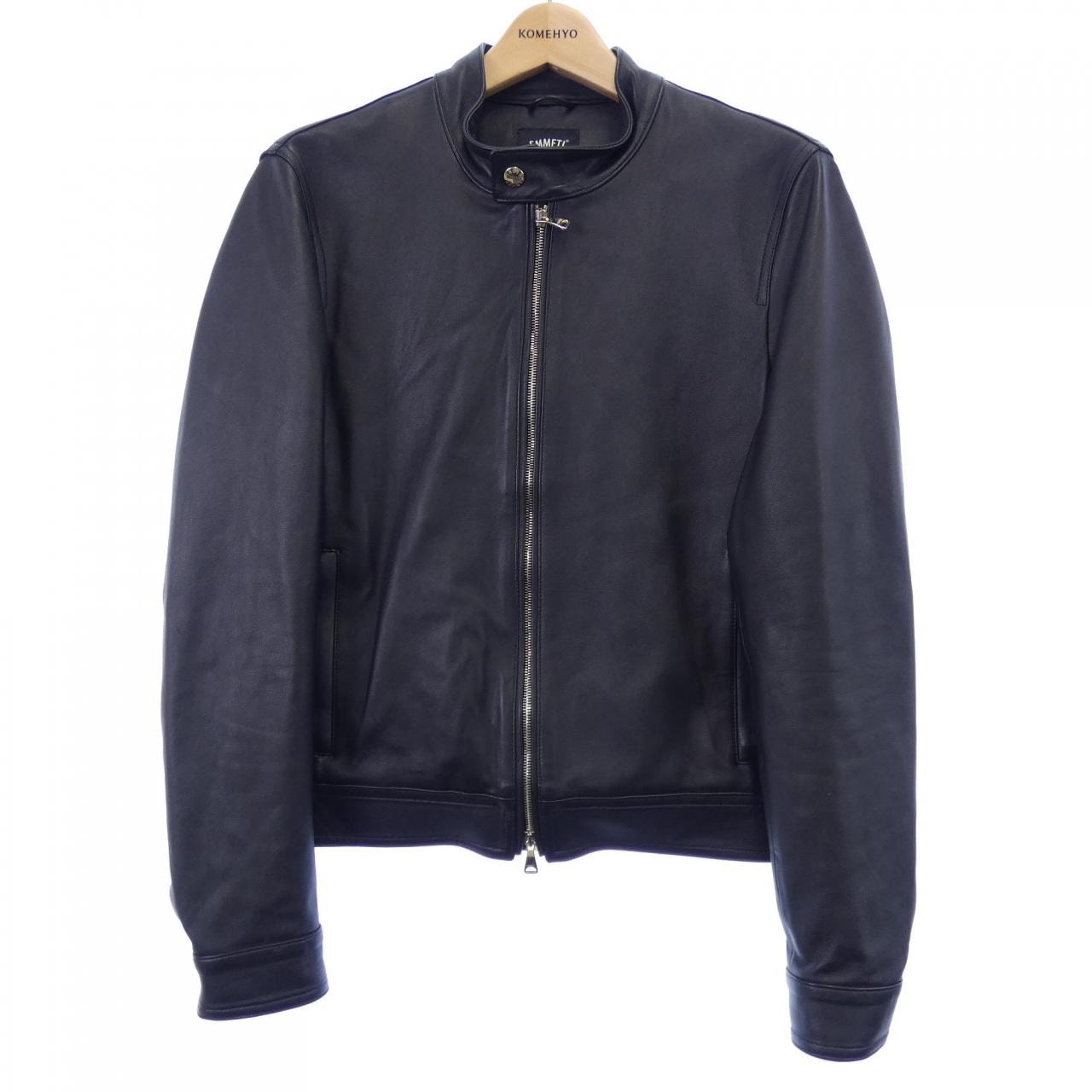 エンメティ EMMETI レザーライダースジャケット