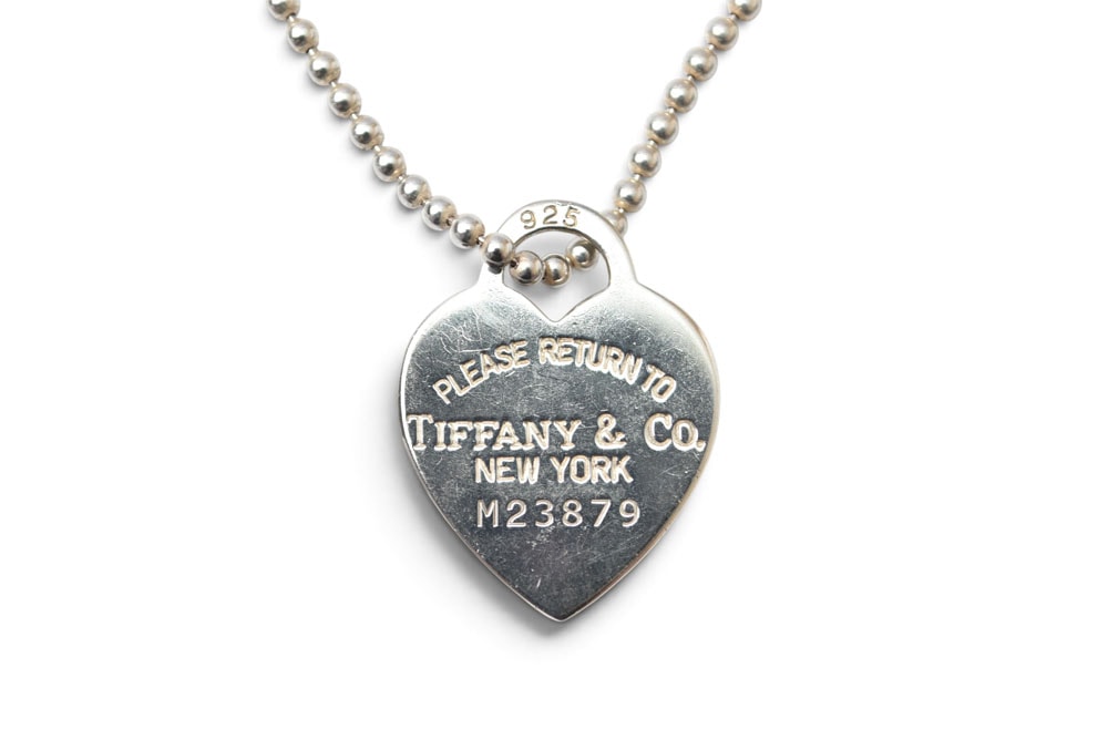 ティファニー ロングネックレス/ペンダント TIFFANY&Co. リターン トゥ ティファニー ハートタグ ボールチェーン SV925 シルバー レディース【中古】