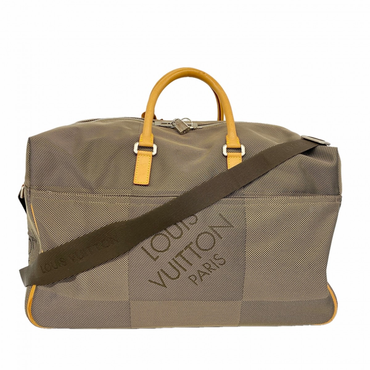 【6db1778-k】ルイヴィトン ボストンバッグ ダミエ・ジェアン スヴラン M93228 テール【中古】メンズ