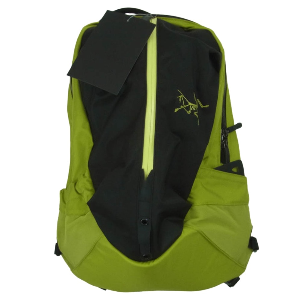 ARC'TERYX アークテリクス X000007489 ARRO 16 BACKPACK アロー バックパック バッグ リュック ブラック系 イエロー系 Lampyre One Size【極上美品】【中古】