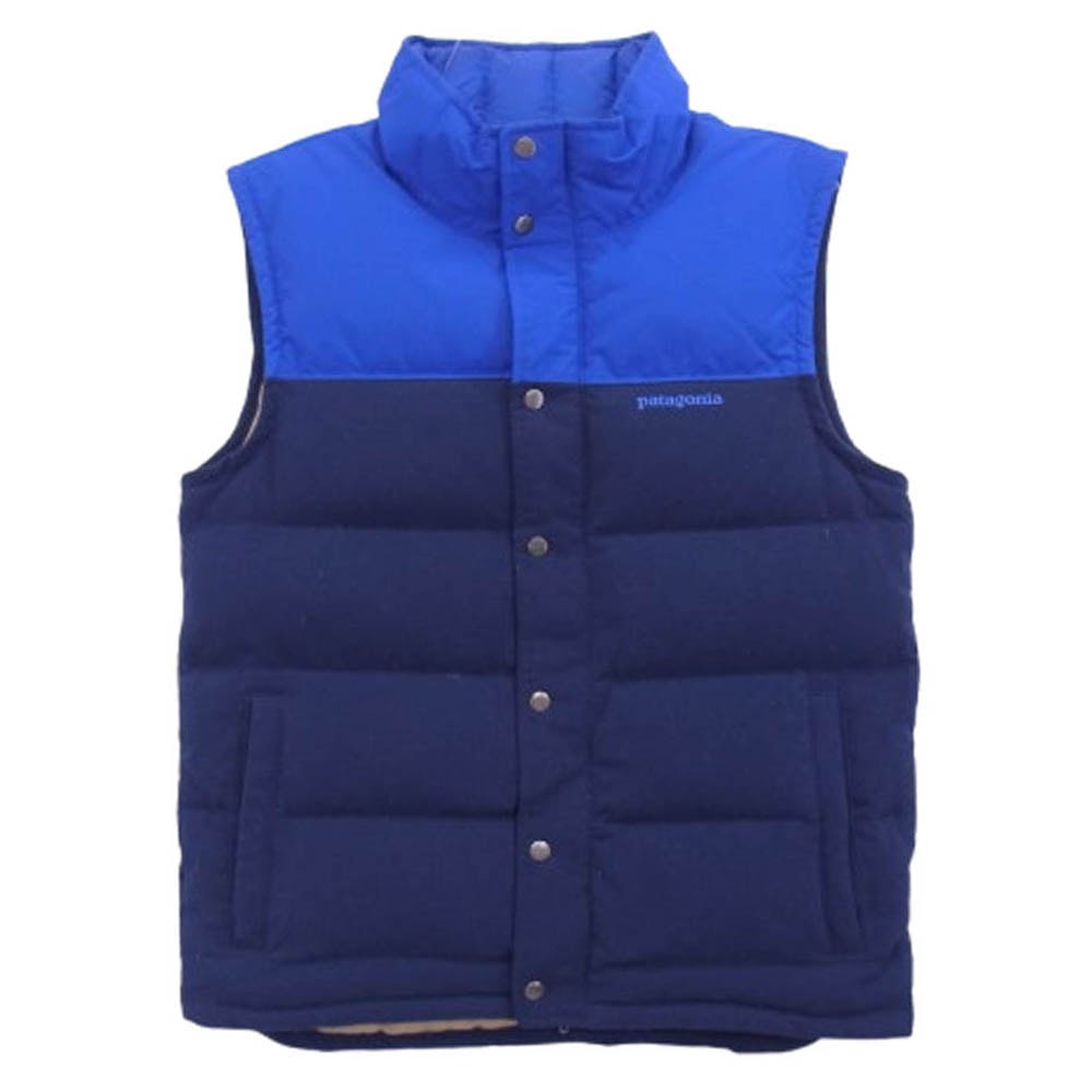 patagonia パタゴニア ジャケット 13AW 27585 13年製 BIVY DOWN VEST ダウン ベスト ブルー系 ネイビー系【中古】