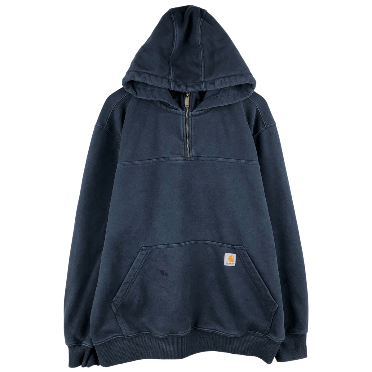古着 カーハート Carhartt Loose Fit スウェットハーフジップパーカー メンズXL相当/eaa458708